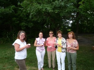 photo from our ice cream social held at both Rosenblum Companies Albany office parks
