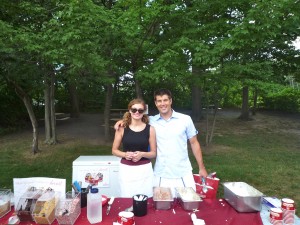 photo from our ice cream social held at both Rosenblum Companies Albany office parks