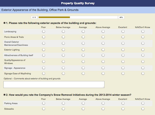 Office Building Quality Survey