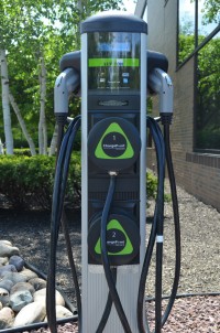 Leviton charging station at 200 Great Oaks