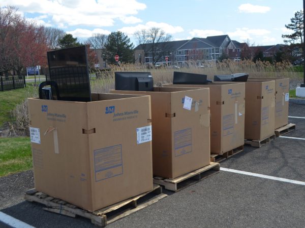 E-Waste Collected at Winners Circle, Albany N.Y
